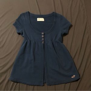 Sold - Y2k Hollister split babydoll top